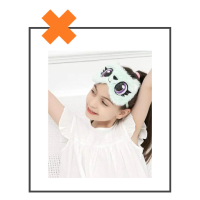 Slaapmasker kat mint